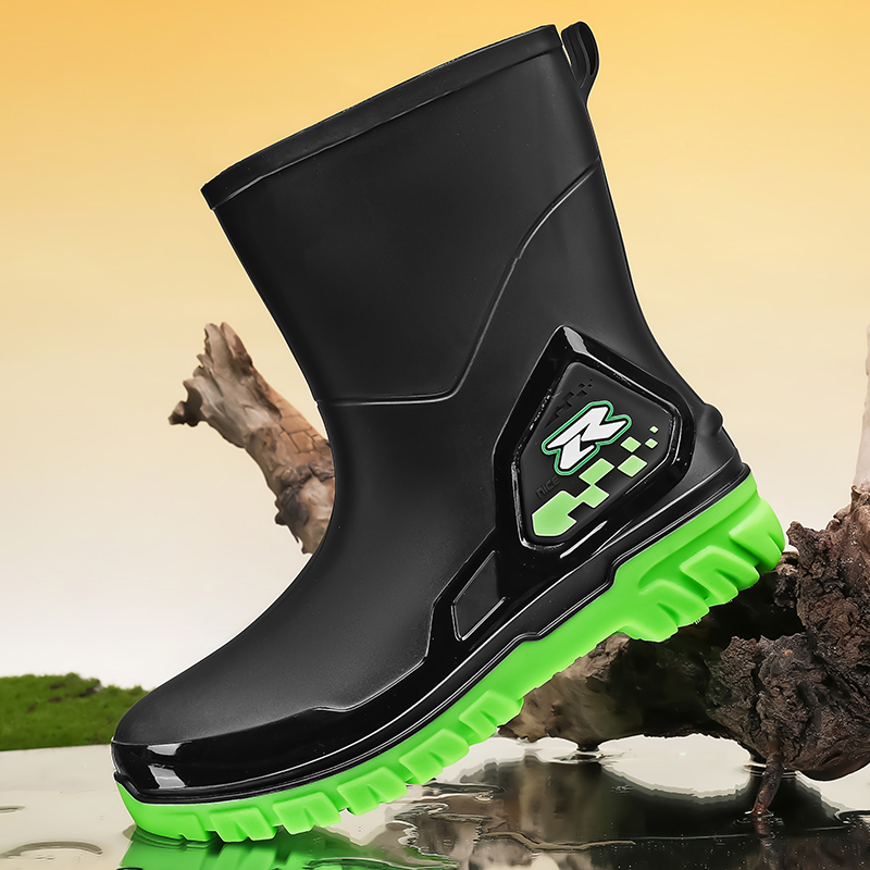 Fishing Boots - Bottes de pluie hautes pour hommes,
