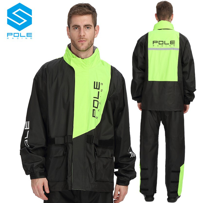 Fishing Rain Suit - POLE moto imperméable respirant imperméable réfléchissant