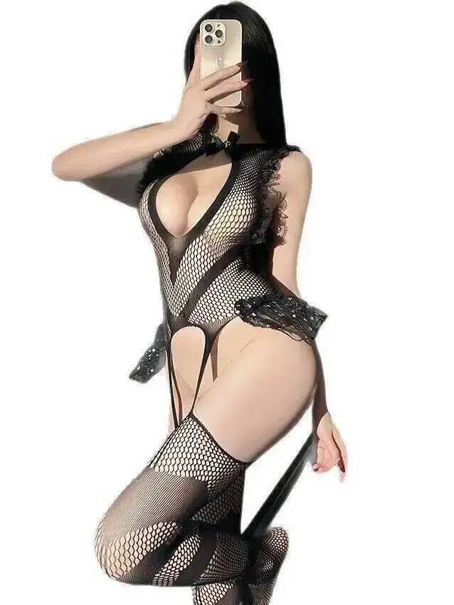 Bodystocking en résille sexy a - Fishing Socks avis et prix