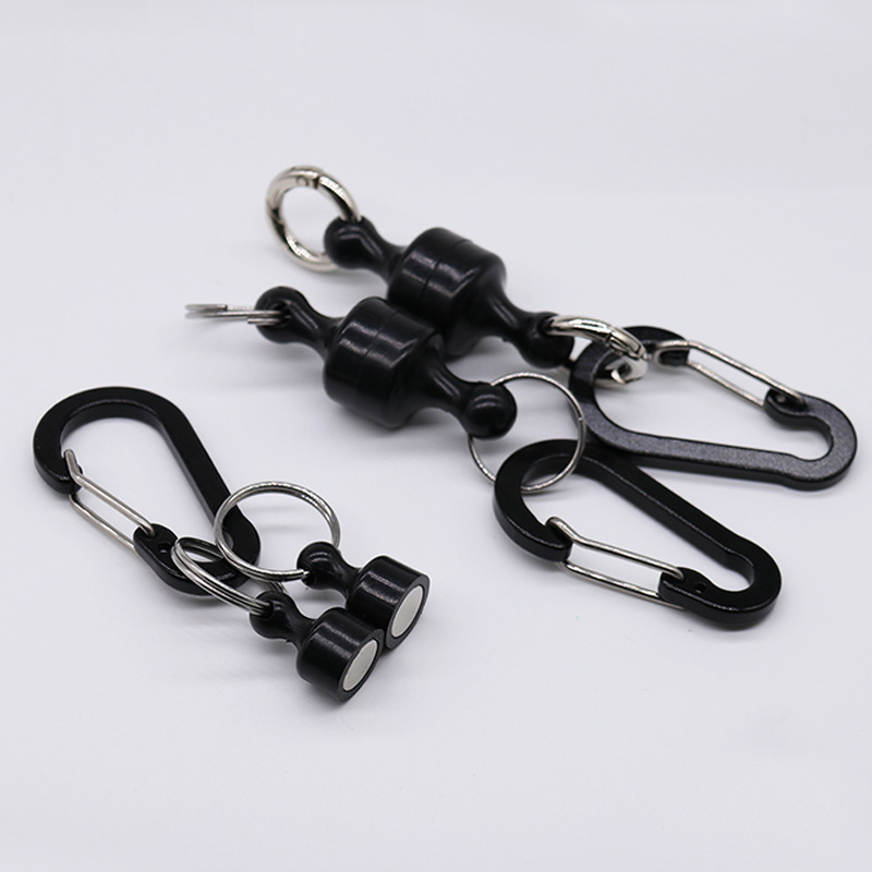 Clip à boucle magnétique noire - Fishing Gloves avis et prix