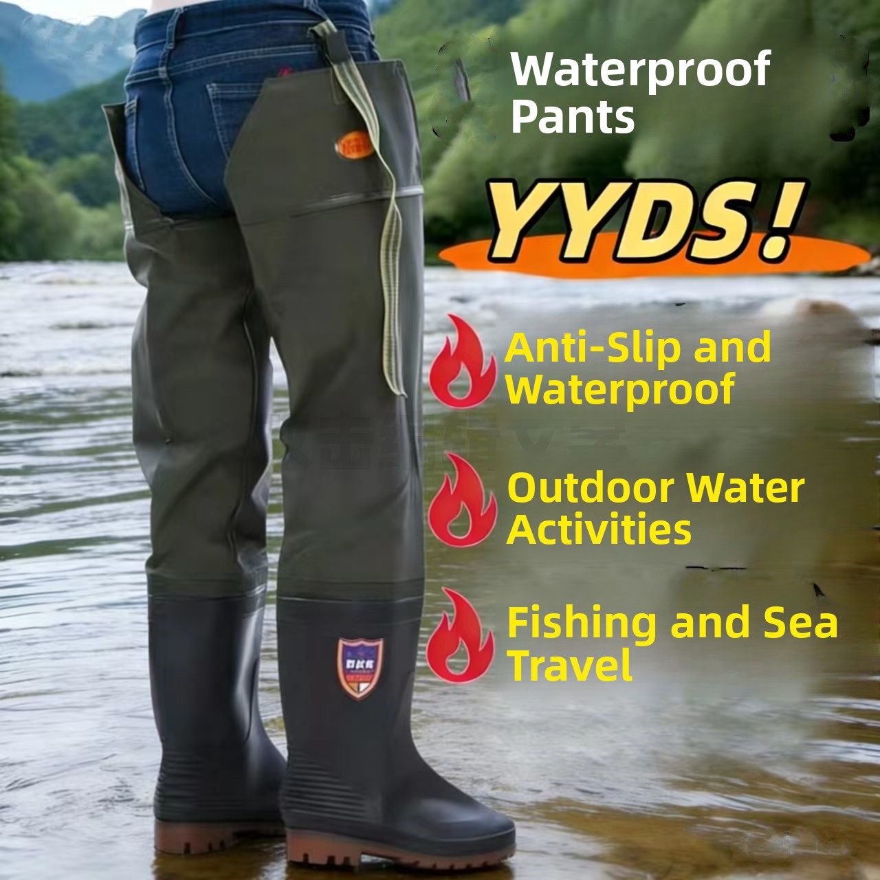 Bottes de pluie épaisses monta - Fishing Boots avis et prix